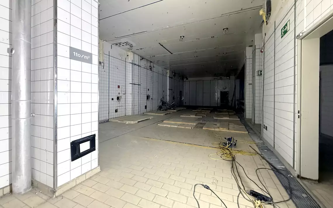 Intérieur du bâtiment 301 du MIC
